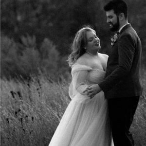 David's Bridal Elegant Faerie Wedding Dress